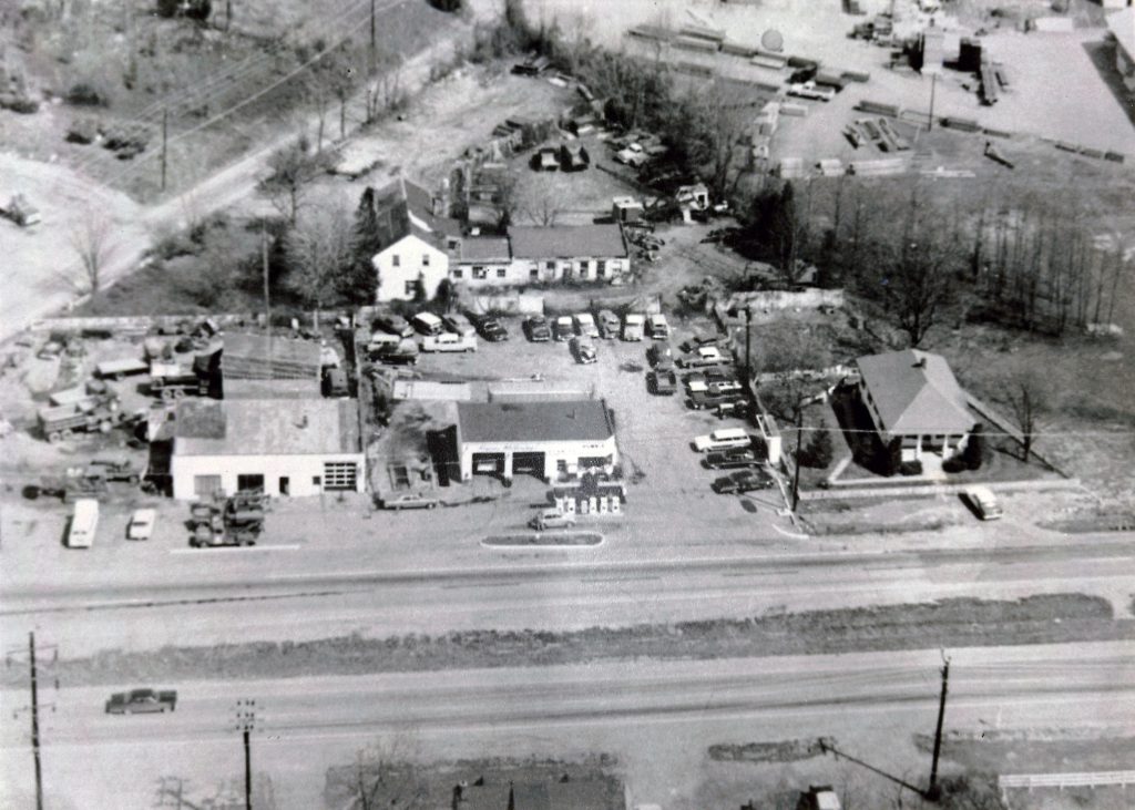 Schmitz Service Station, 1963, Tysons Corner